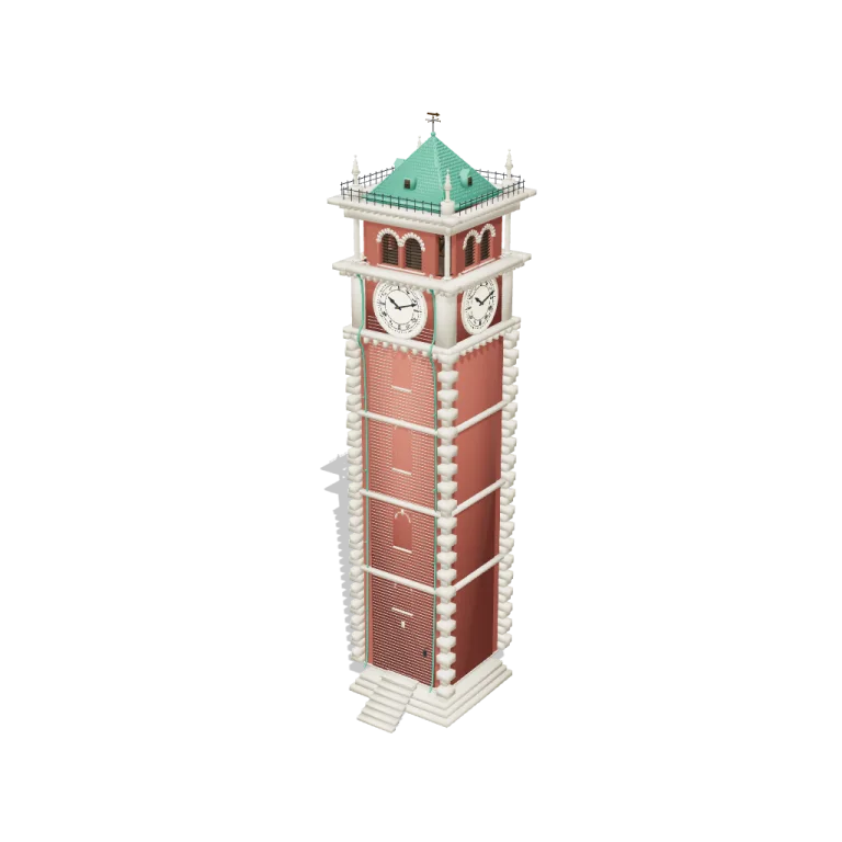 Clock Tower — free 3D model