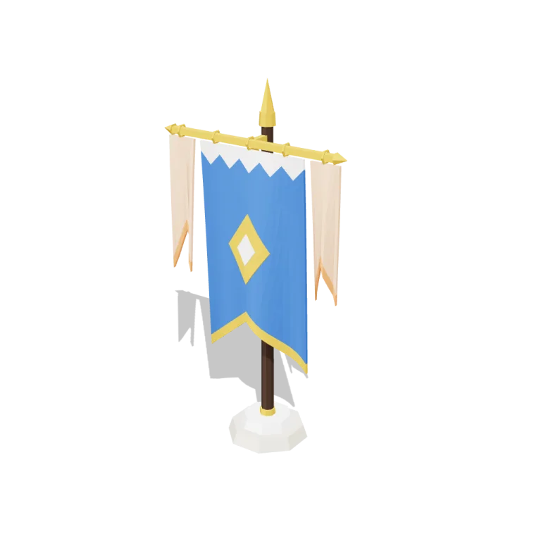 Banners — free 3D model
