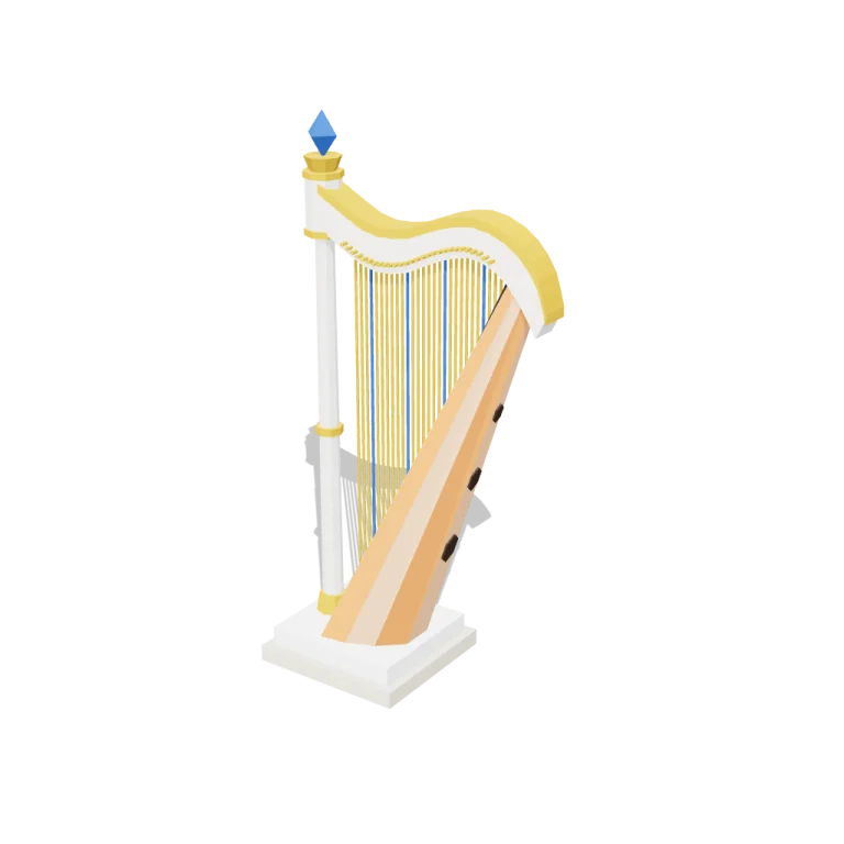Harps — free 3D model