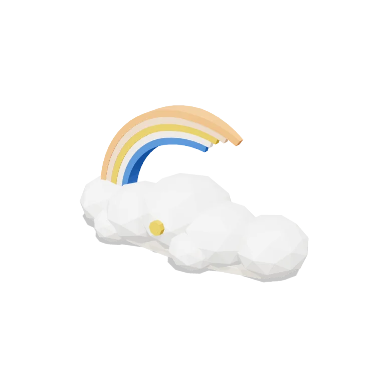 Rainbow fade — free 3D model