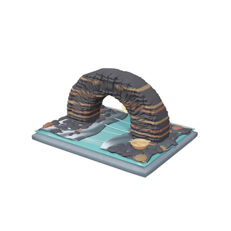 Cổng Tò Vò – Đảo Lý Sơn, Quảng Ngãi — free 3D model