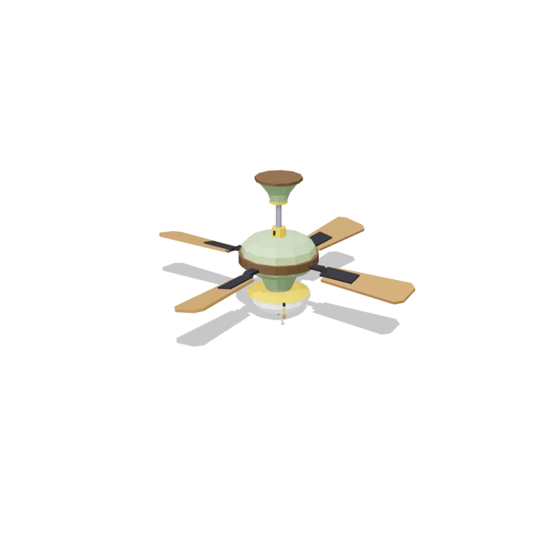 Ceiling fan — free 3D model