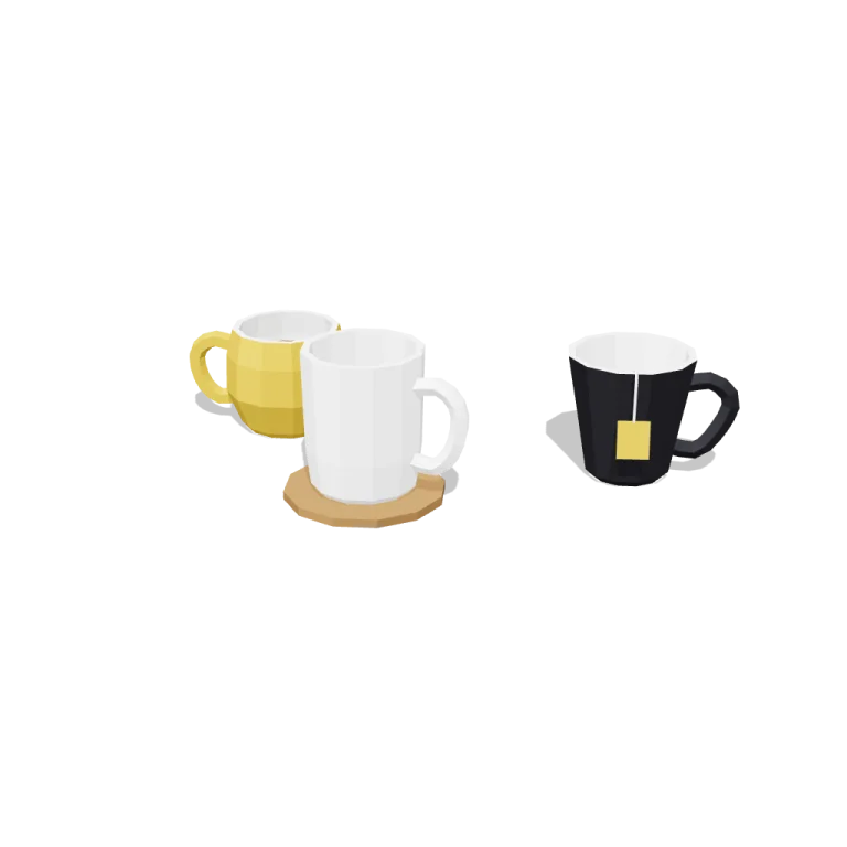 Mugs — free 3D model