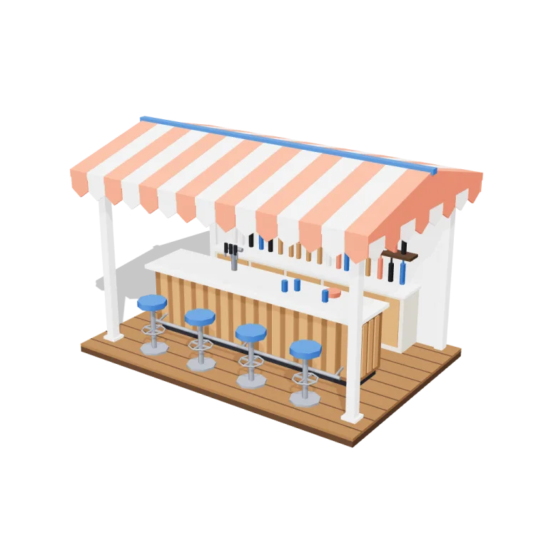 Bar — free 3D model