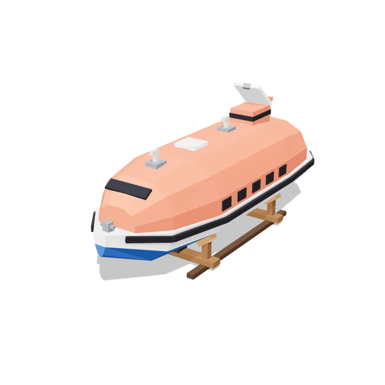 Lifeboats — free 3D model