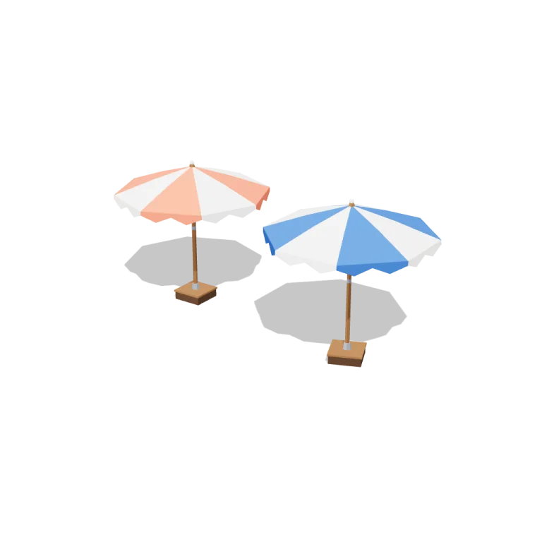 Parasols — free 3D model
