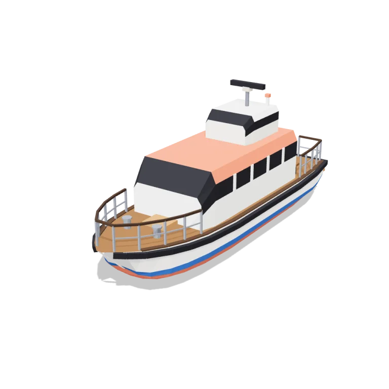 Tender — free 3D model