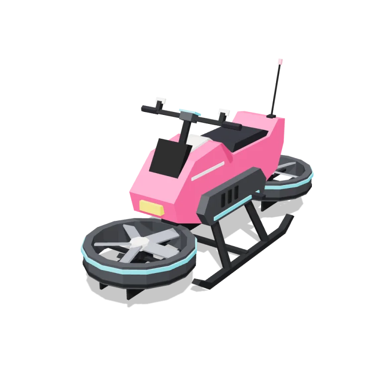 Hover bike — free 3D model