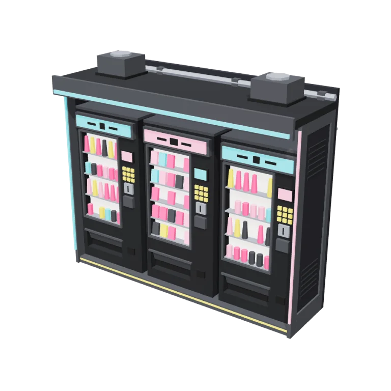 Vending wall — free 3D model