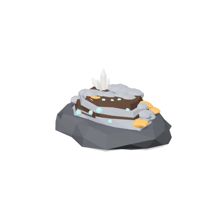 Mineral crusts — free 3D model