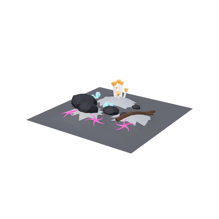 Sea floor tiles — free 3D model