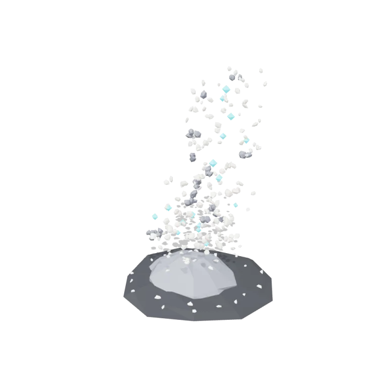 Sea snow — free 3D model