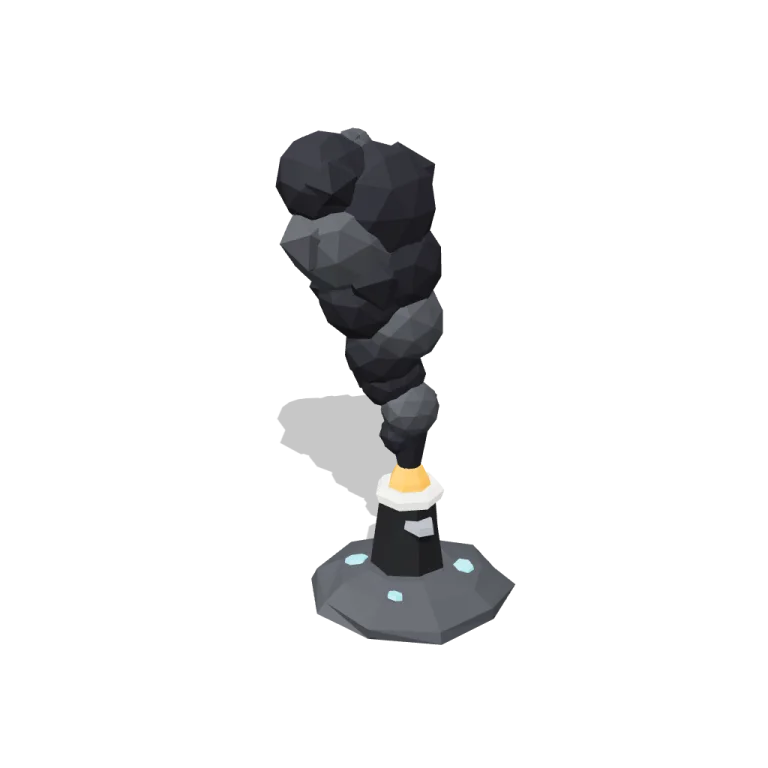 Vent smoke — free 3D model