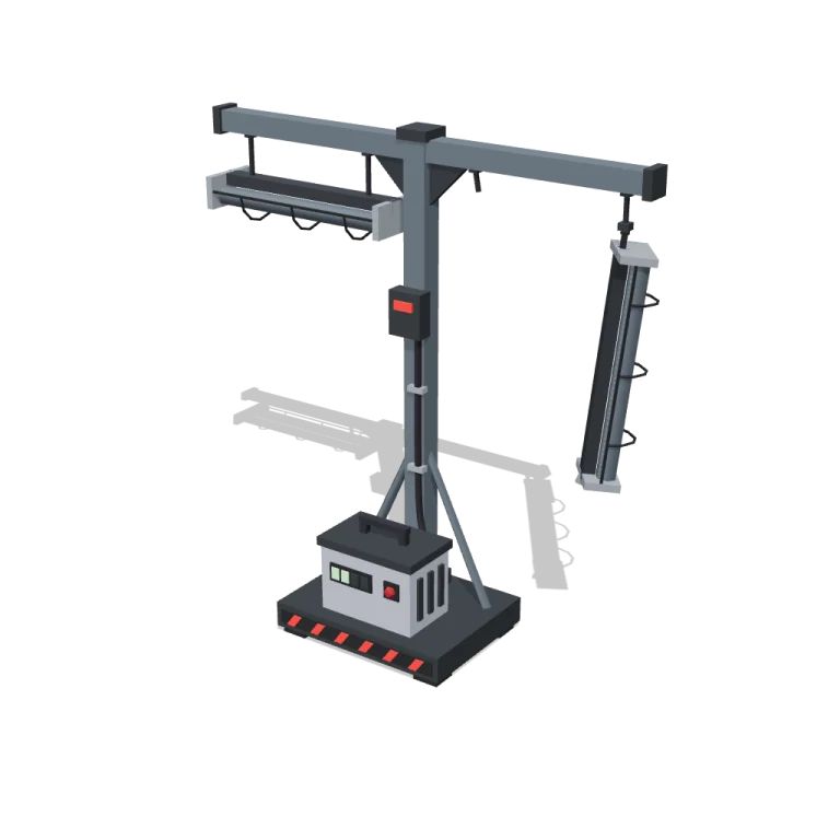 Flickering lights — free 3D model