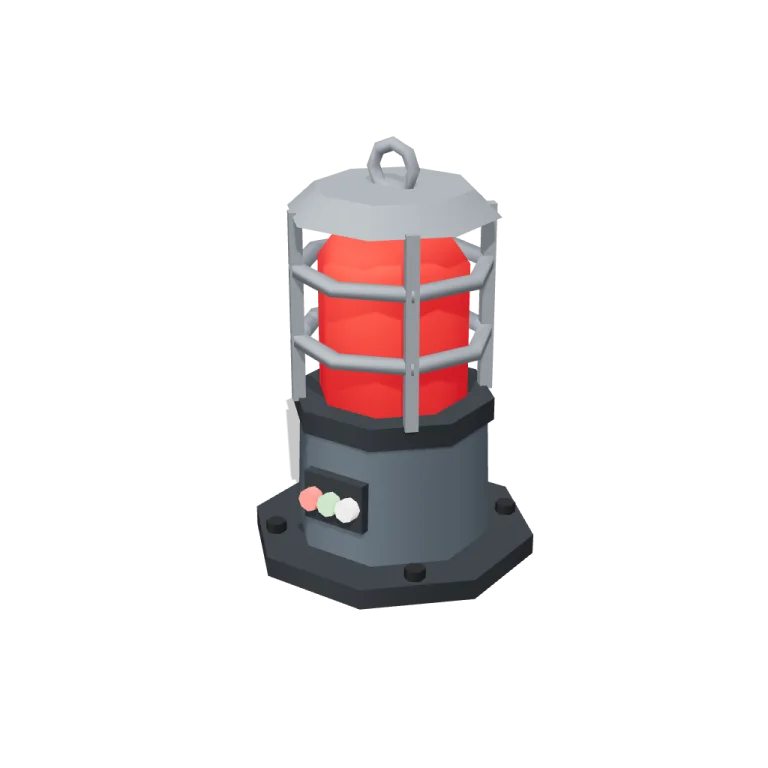 Warning lights — free 3D model