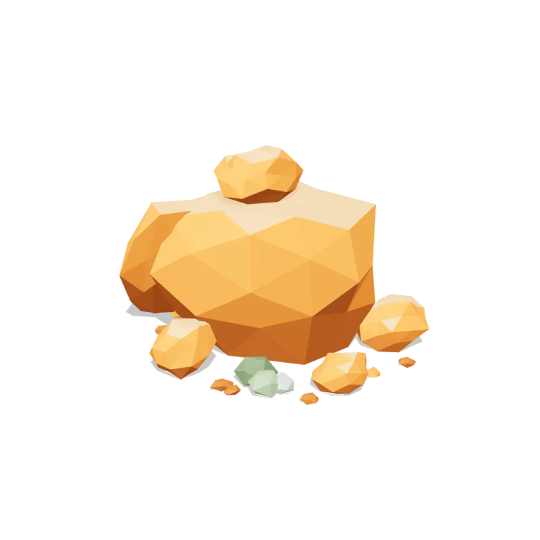 Boulders — free 3D model