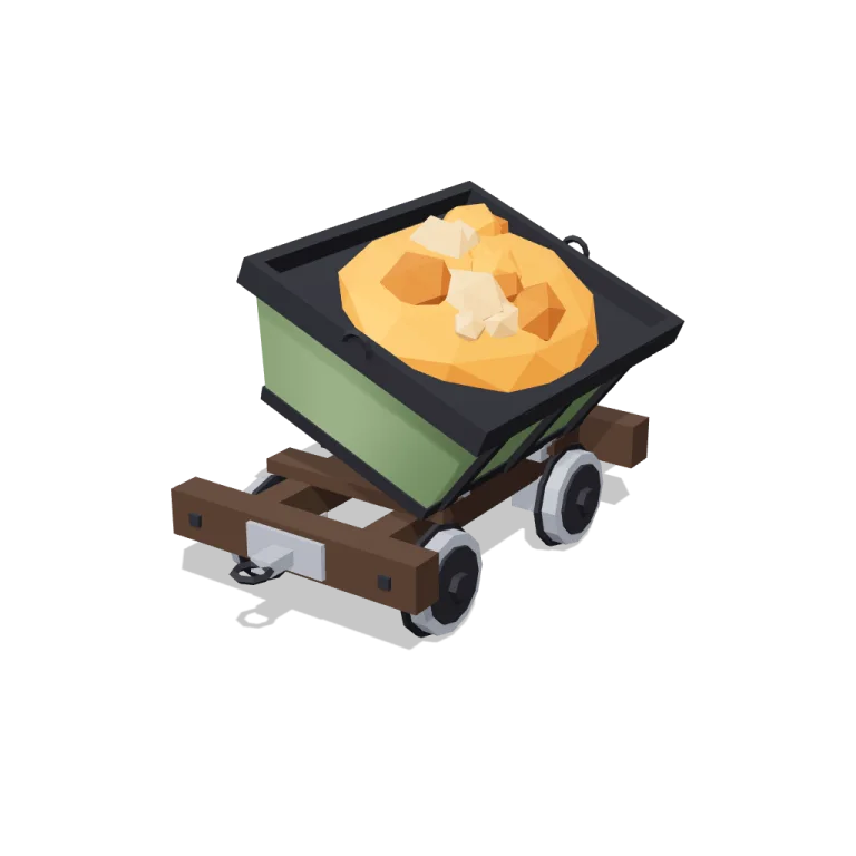 Mine cart — free 3D model