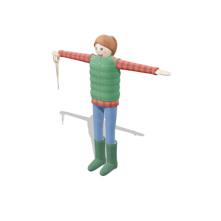 Dog Walker — free 3D model