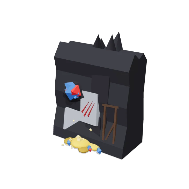 Cavern walls — free 3D model