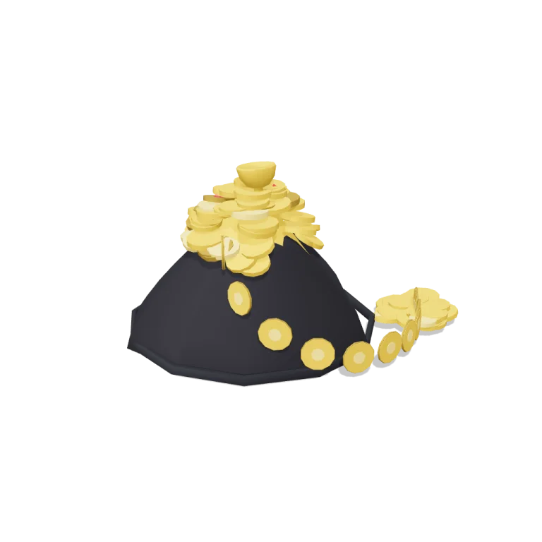 Rolling coins — free 3D model