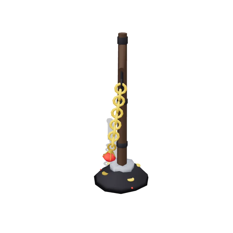 Swinging chain — free 3D model