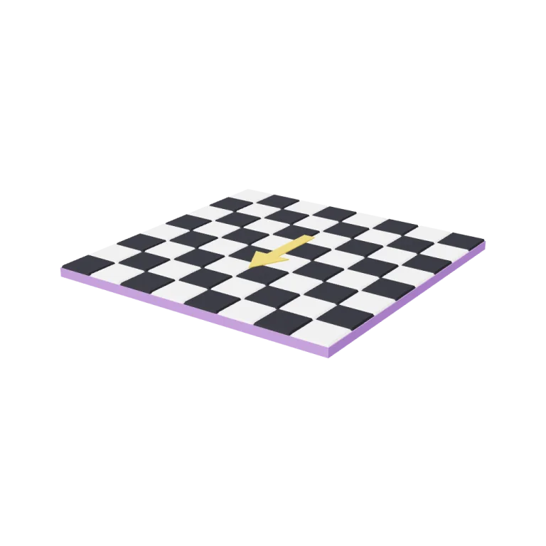 Checker floor tiles — free 3D model
