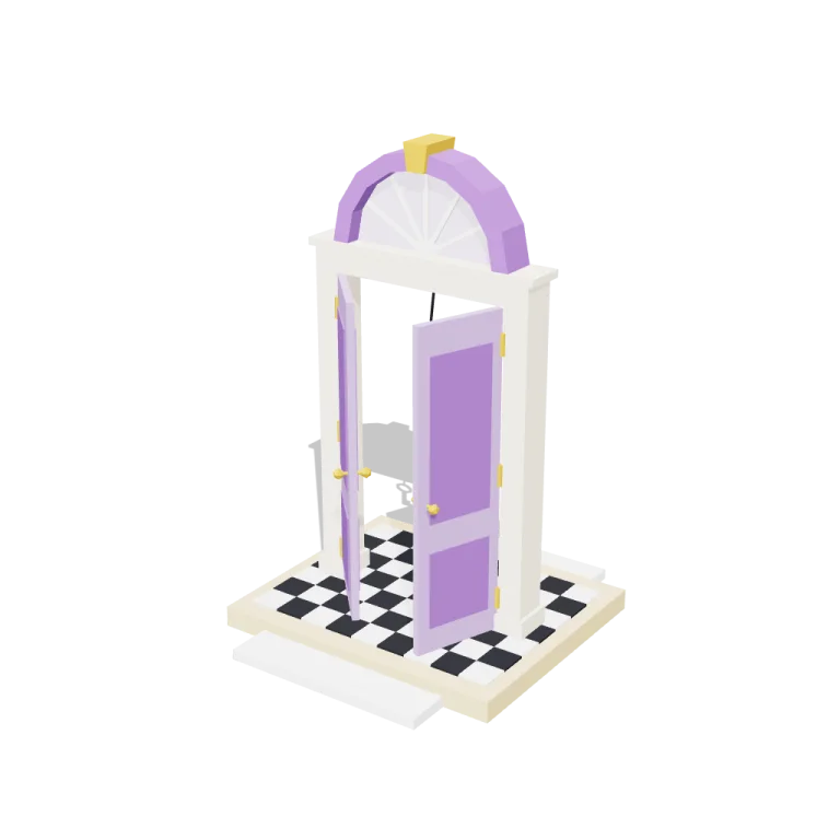Opening doors — free 3D model