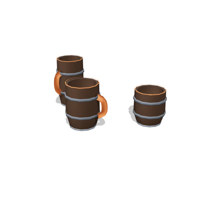 Mugs — free 3D model