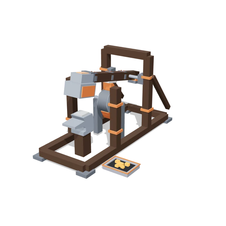 Trip hammer — free 3D model