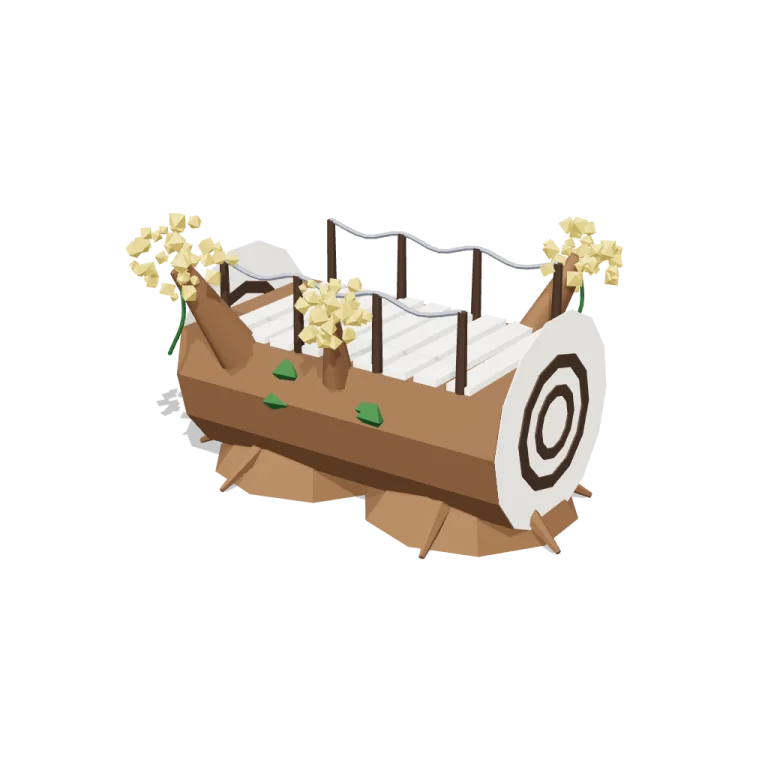 Giant trunk sections — free 3D model