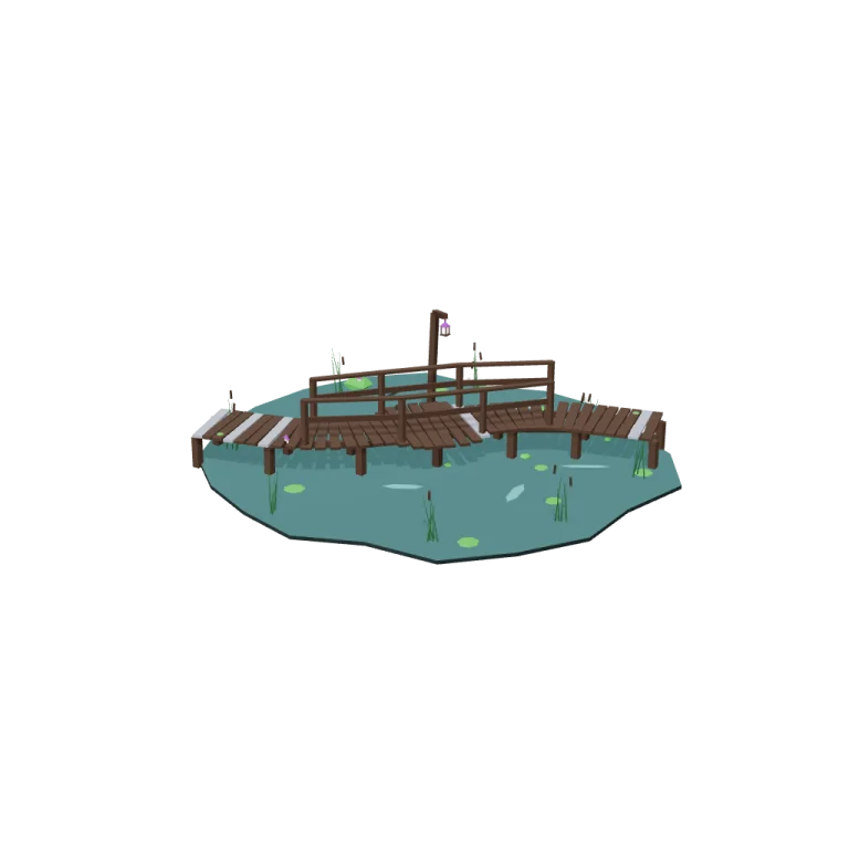 Boardwalks — free 3D model
