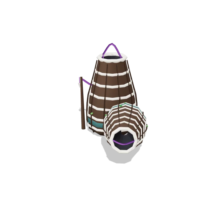 Fishing traps — free 3D model