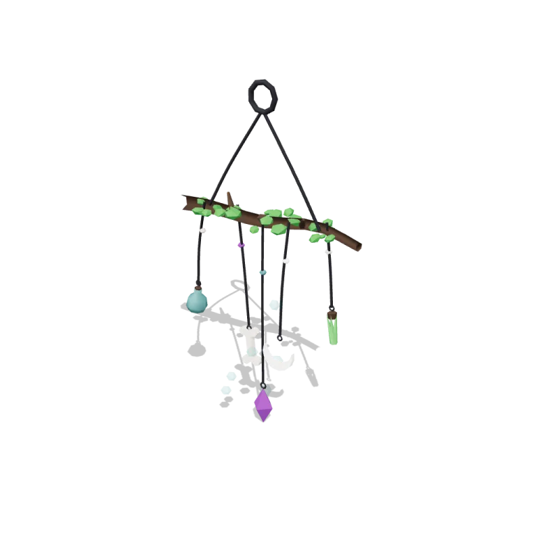 Hanging charms — free 3D model