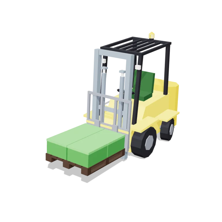 Forklift — free 3D model