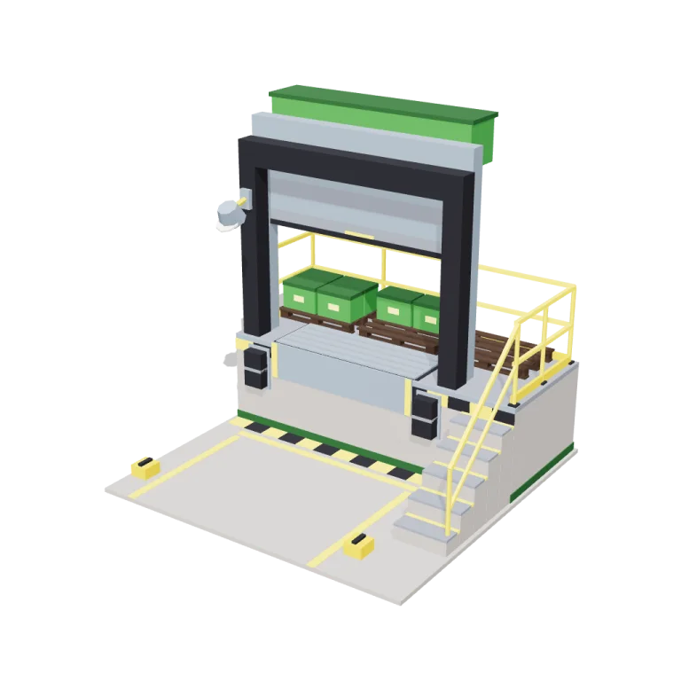 Loading dock — free 3D model