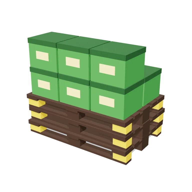 Pallets — free 3D model