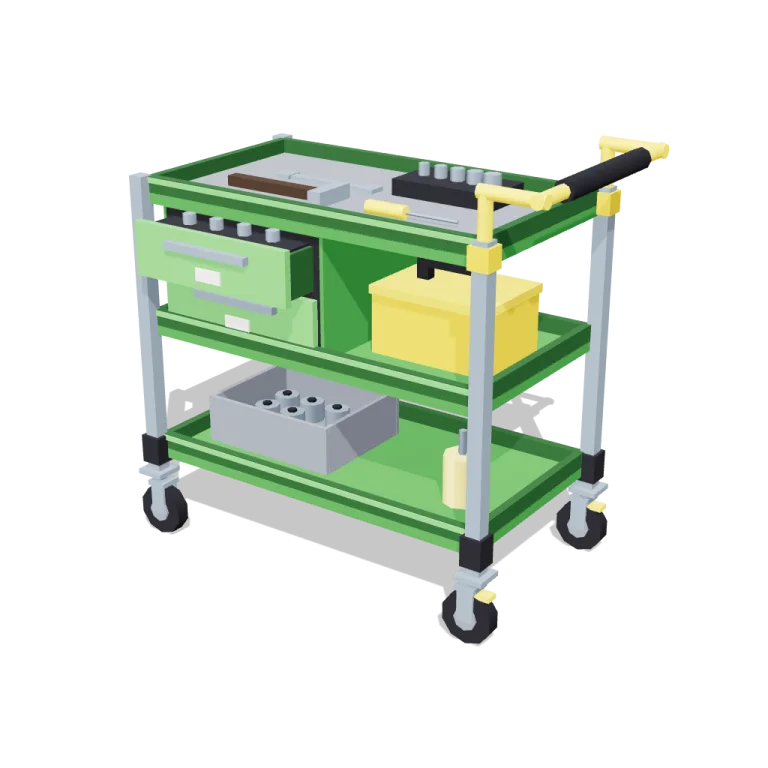 Tool carts — free 3D model