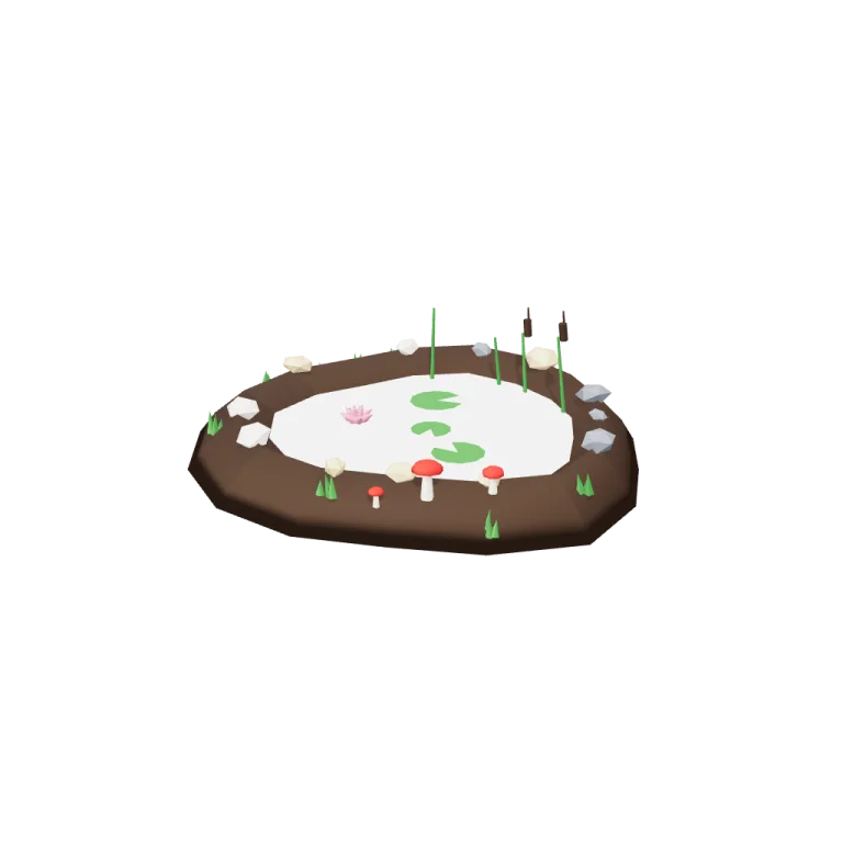 Pond — free 3D model