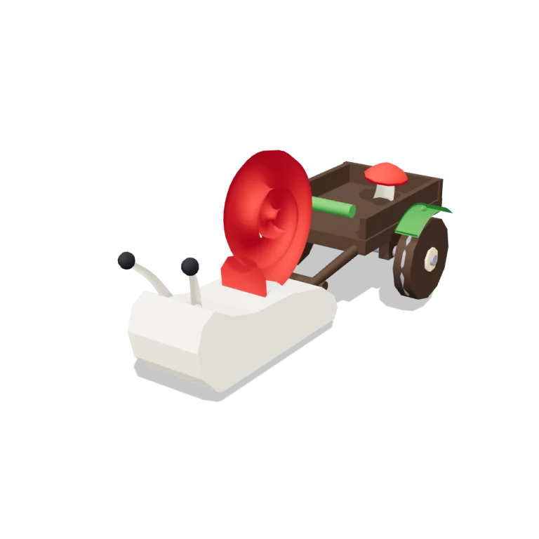 Snail cart — free 3D model