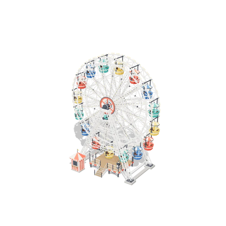 Ferris Wheel — free 3D model