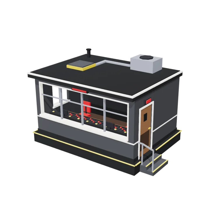 Control room — free 3D model