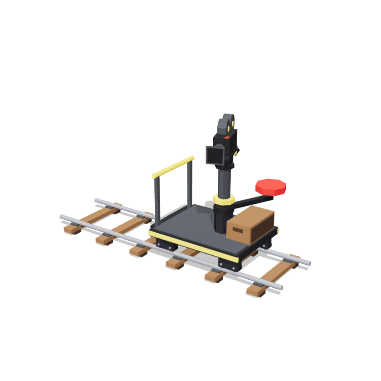 Dolly on track — free 3D model