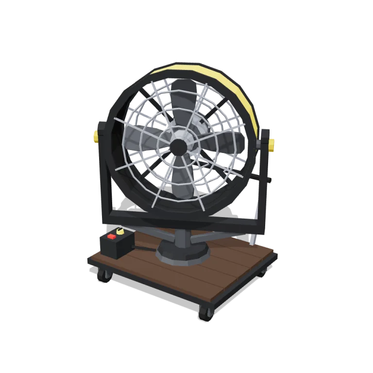 Wind machine — free 3D model