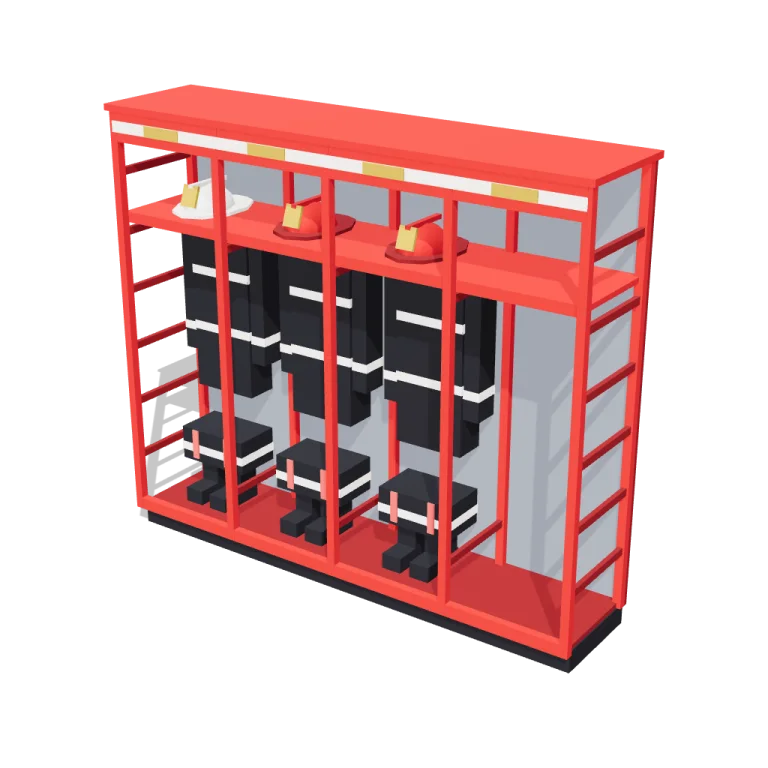 Lockers — free 3D model
