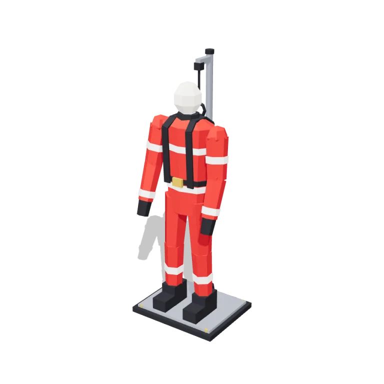 Training dummy — free 3D model