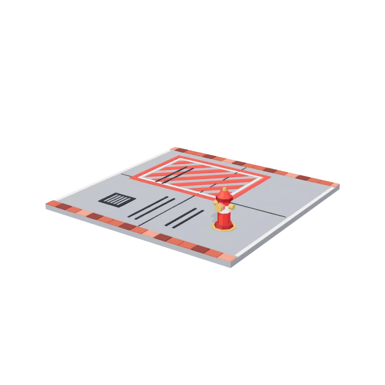 Yard tiles — free 3D model
