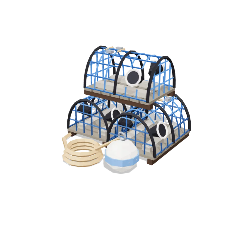 Lobster pots — free 3D model