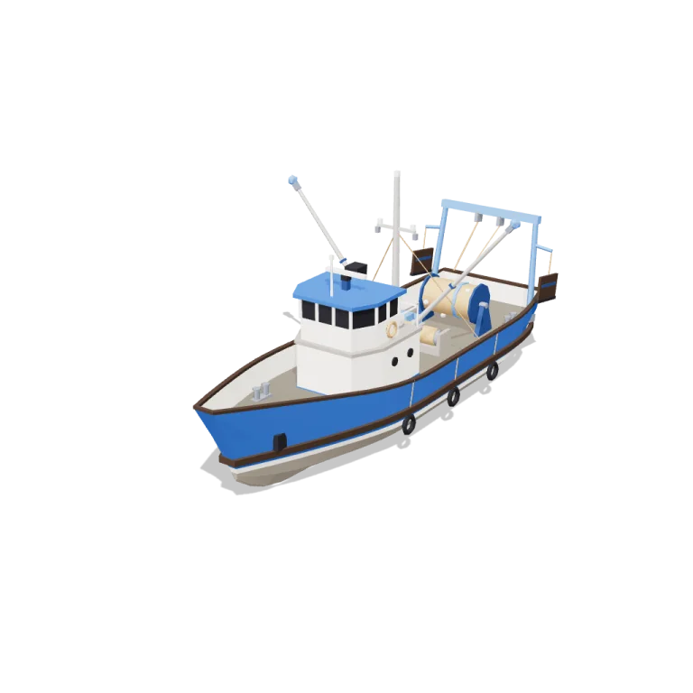 Trawlers — free 3D model