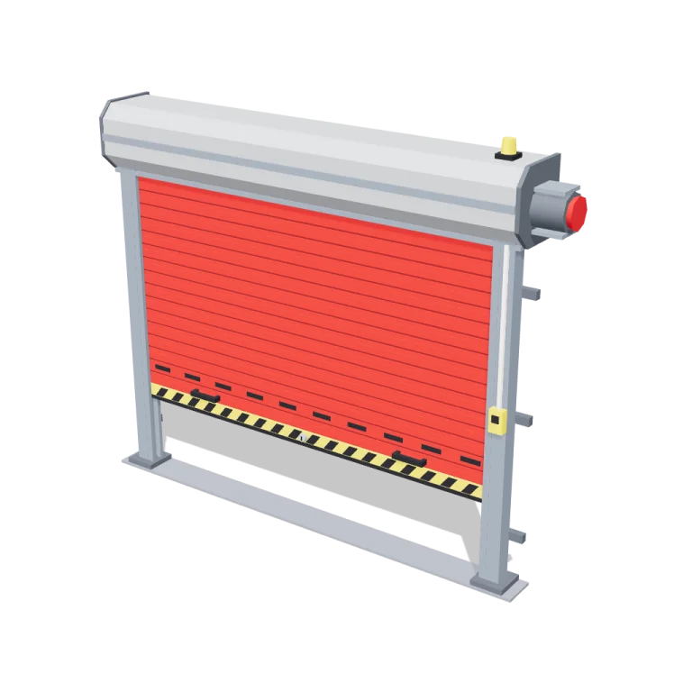 Roller door — free 3D model
