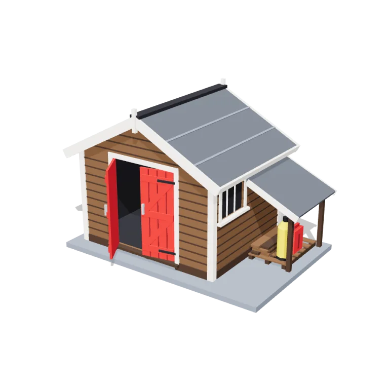Shed — free 3D model